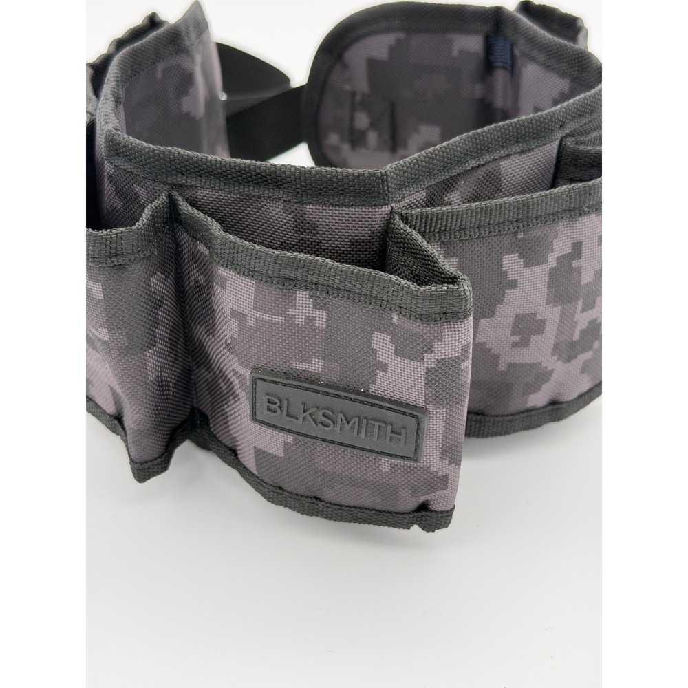 BLKSMITH Beer Belt 6 Pack Holder Digital Camo Grey Black Tactical Holster